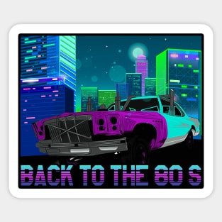 80'S CAR Sticker